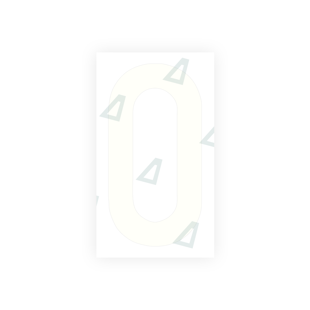 Alite Nanofilm for front Switzerland license plates - Symbol "O" - Alite