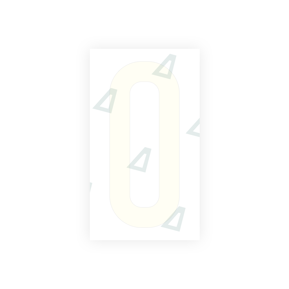 Alite Nanofilm for US (New Jersey) Moto license plates - Symbol "O" - Alite
