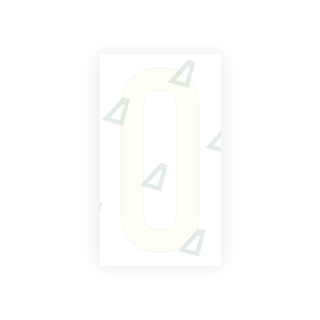 Alite Nanofilm for US (New Jersey) Moto license plates - Symbol "O" - Alite