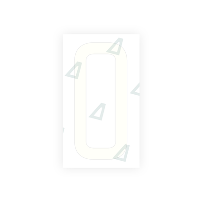 Alite Nanofilm for US (Massachusetts) license plates - Symbol "O" - Alite