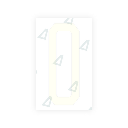 Alite Nanofilm for US (New Jersey - Embossed) license plates - Symbol "O" - Alite