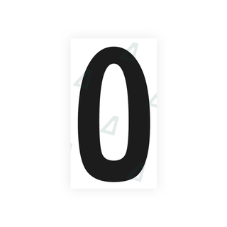 Alite Nanofilm for Germany (standard) license plates - Symbol "O" - Alite
