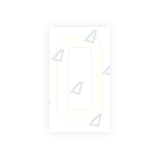 Alite Nanofilm for France license plates - Symbol "O" - Alite