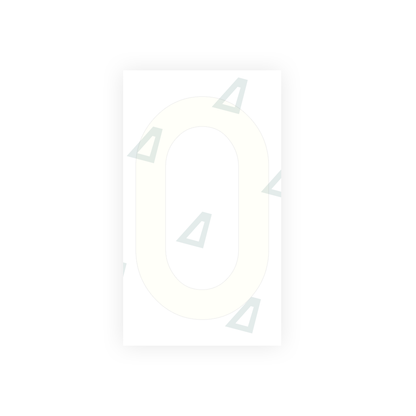 Alite Nanofilm for Spain Flat license plates - Symbol "O" - Alite