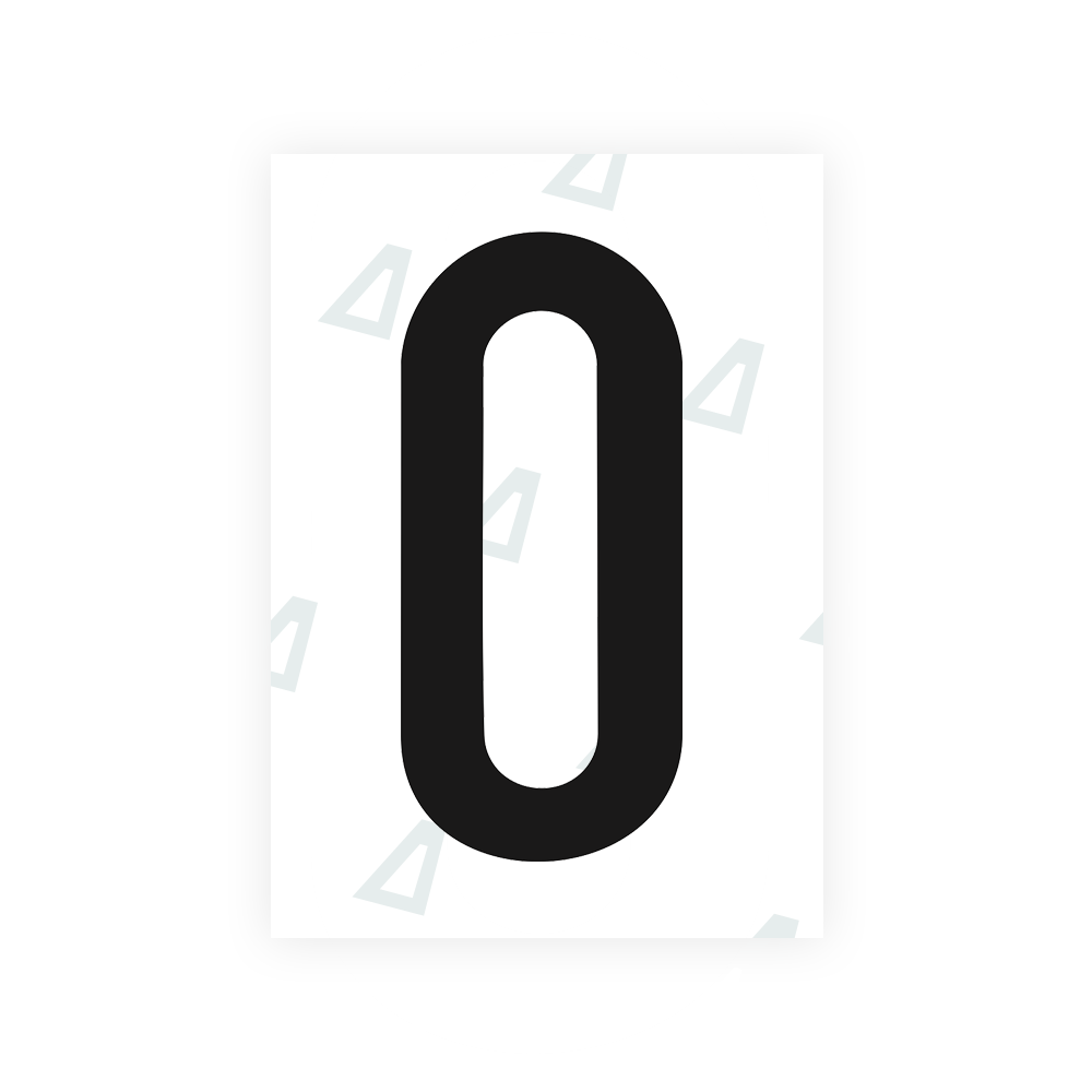 Alite Nanofilm for US (Connecticut 2013) license plates - Symbol "O" - Alite