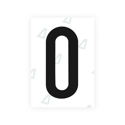 Alite Nanofilm for US (Connecticut 2013) license plates - Symbol "O" - Alite