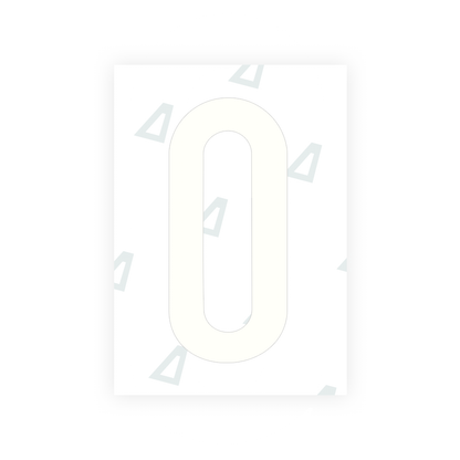 Alite Nanofilm for US (Connecticut 2013) license plates - Symbol "O" - Alite