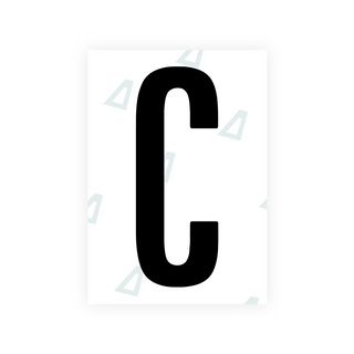 米国（オハイオ州 2021）ナンバープレート用 Alite ナノフィルム - シンボル「C」