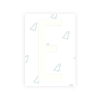 Alite Nanofilm for US (Ohio 2021) license plates - Symbol "E"