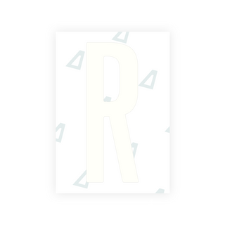 Alite Nanofilm for US (Ohio 2021) license plates - Symbol "R"