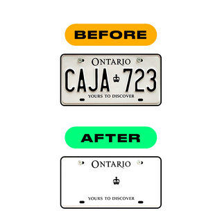 nanofilm number plate