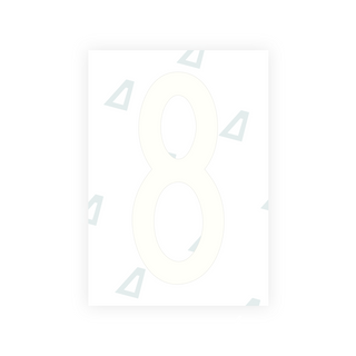 Film nanométrique Alite pour plaques d'immatriculation américaines (Géorgie 2012 - Carrées) - Symbole « Z »