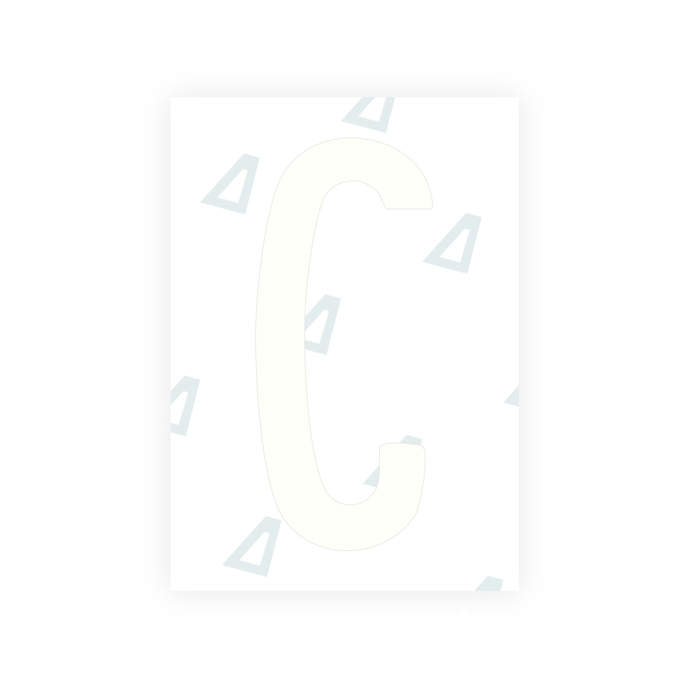 Film nanométrique Alite pour plaques d'immatriculation américaines (Géorgie 2012 - Carrées) - Symbole « Z »