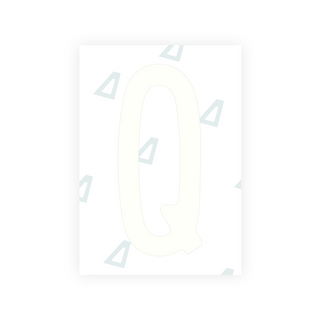 Film nanométrique Alite pour plaques d'immatriculation américaines (Géorgie 2012 - Carrées) - Symbole « Z »