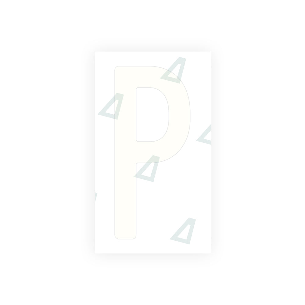 Alite Nanofilm for AUS (Victoria) license plates - Symbol "P" - Alite