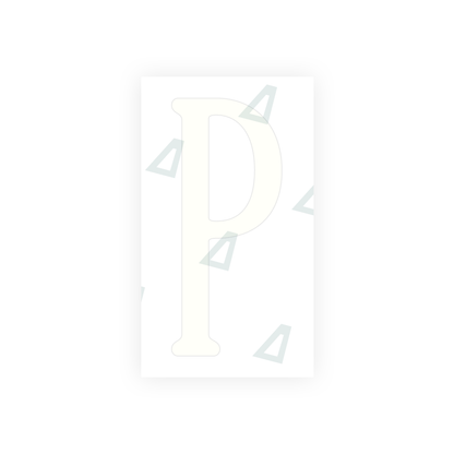 Alite Nanofilm for US (Virginia) license plates - Symbol "P" - Alite