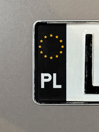 Alite Stickers™ - for number plate (Polish version) - Alite