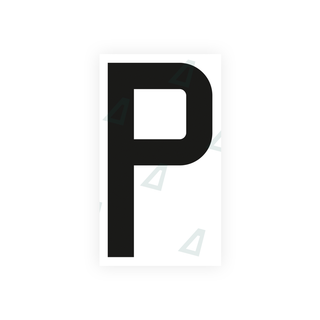 Alite Nanofilm for France license plates - Symbol "P" - Alite