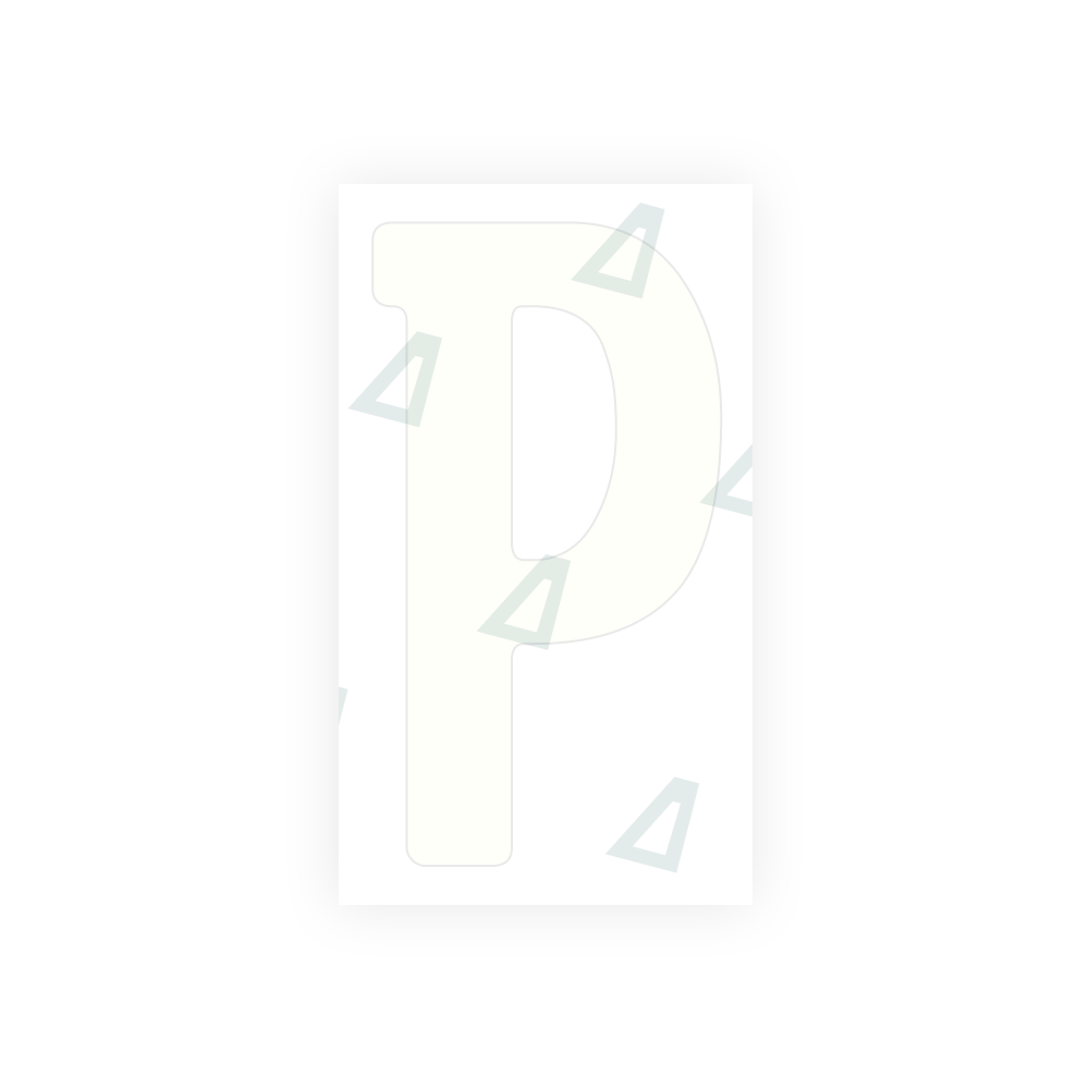 Alite Nanofilm for Germany (standard) license plates - Symbol "P" - Alite