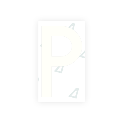 Alite Nanofilm for Greece license plates - Symbol "P" - Alite