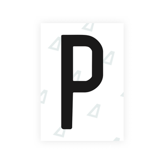 Alite Nanofilm for US (Connecticut 2013) license plates - Symbol "P" - Alite