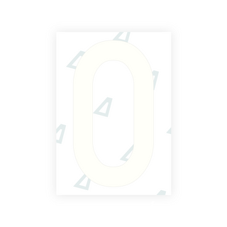 Alite Nanofilm pour plaques d'immatriculation polonaises - Symbole « 0 »