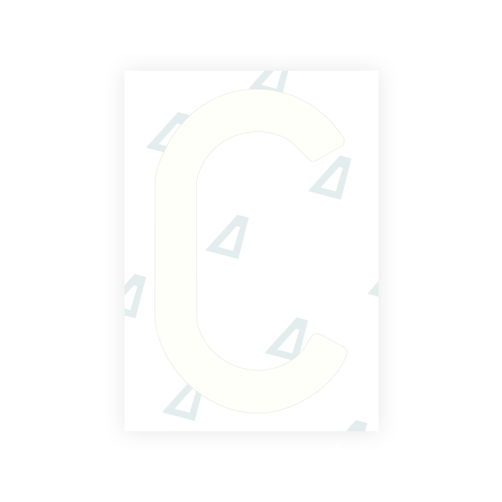 Alite Nanofilm für polnische Kfz-Kennzeichen - Symbol "C"
