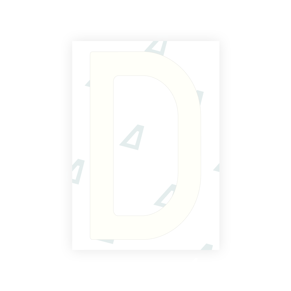 Alite Nanofilm pour plaques d'immatriculation polonaises - Symbole « D »