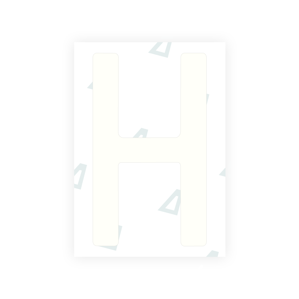 Alite Nanofilm pour plaques d'immatriculation polonaises - Symbole « H »