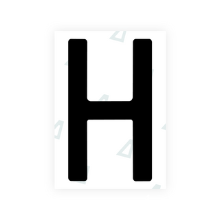 Alite Nanofilm para matrículas da Polónia - Símbolo "H"