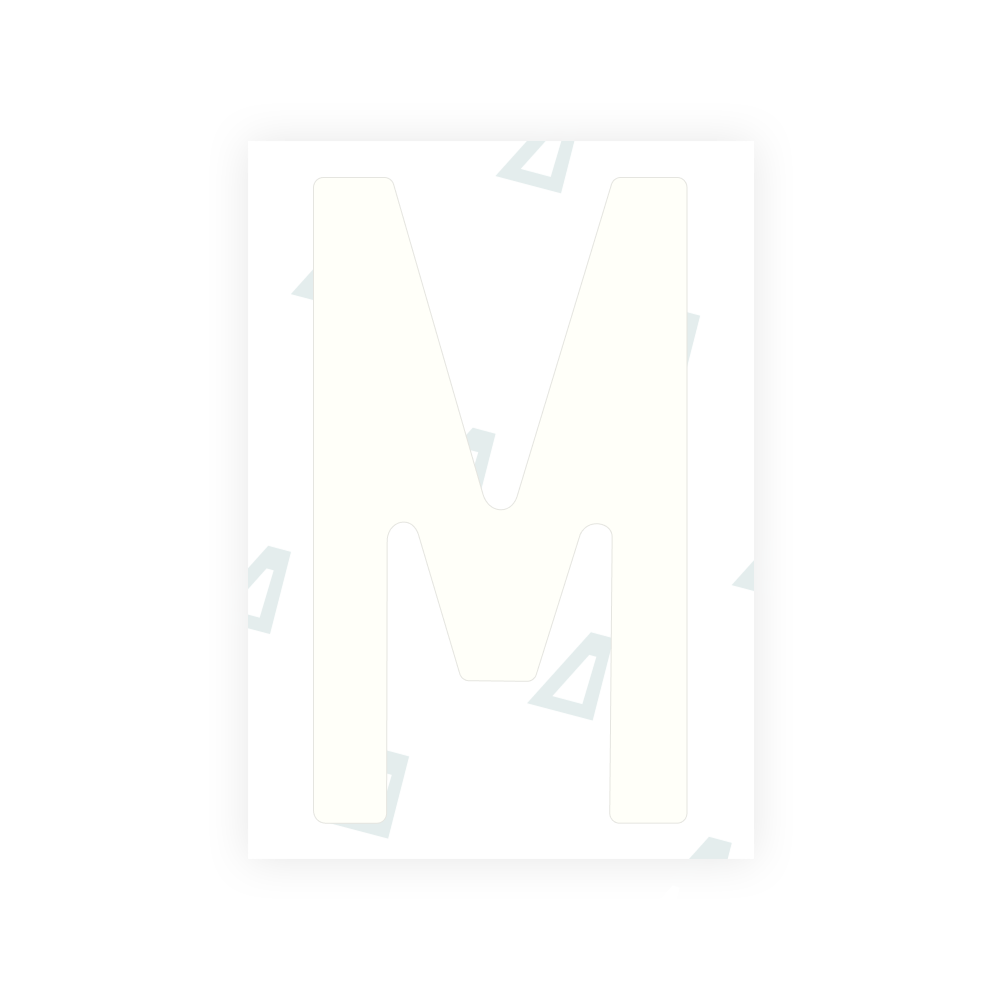 Alite Nanofilm für polnische Kfz-Kennzeichen - Symbol "M"