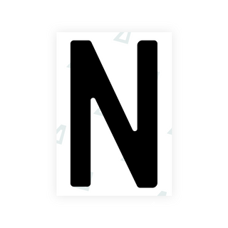 Alite Nanofilm para matrículas da Polónia - Símbolo "N"