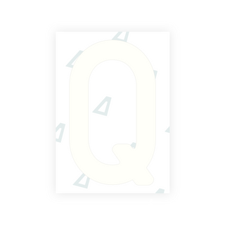 ポーランドのナンバープレート用 Alite ナノフィルム - シンボル「Q」