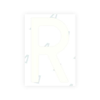 Alite Nanofilm für polnische Kfz-Kennzeichen - Symbol "R"