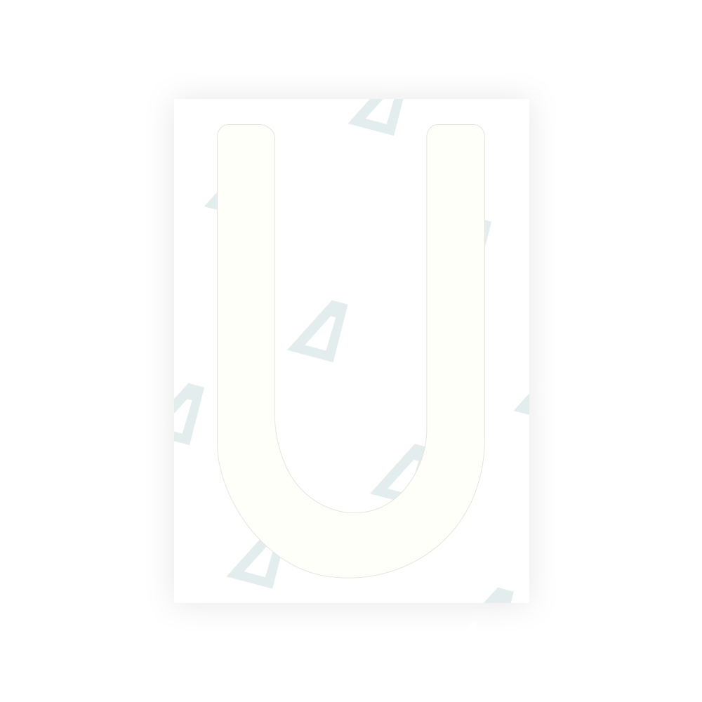 Alite Nanofilm for Poland (Standard) license plates - Symbol "U"