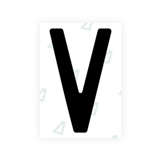 Alite Nanofilm para matrículas da Polónia - Símbolo "V"