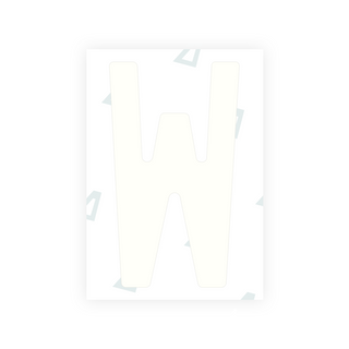 Alite Nanofilm pour plaques d'immatriculation polonaises - Symbole « W »