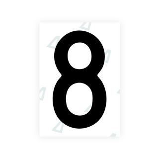 Alite Nanofilm for Poland (Wide) license plates - Symbol "8"