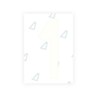 Alite Nanofilm for Poland (Wide) license plates - Symbol "1"