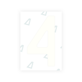 Alite Nanofilm for Poland (Wide) license plates - Symbol "4"