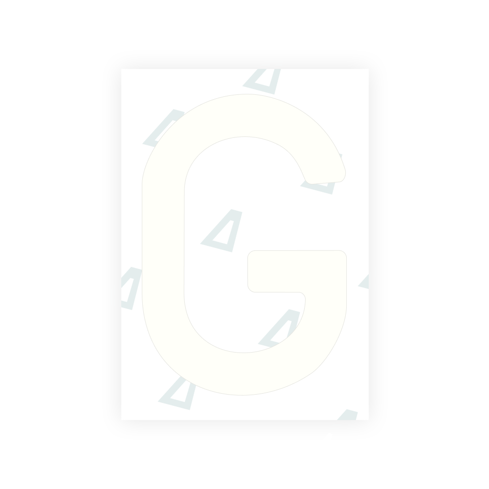 Alite Nanofilm for Poland (Wide) license plates - Symbol "G"
