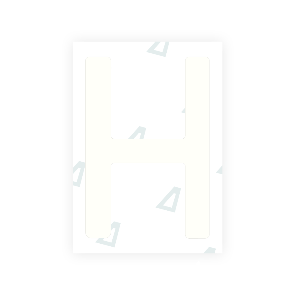 Alite Nanofilm for Poland (Wide) license plates - Symbol "H"