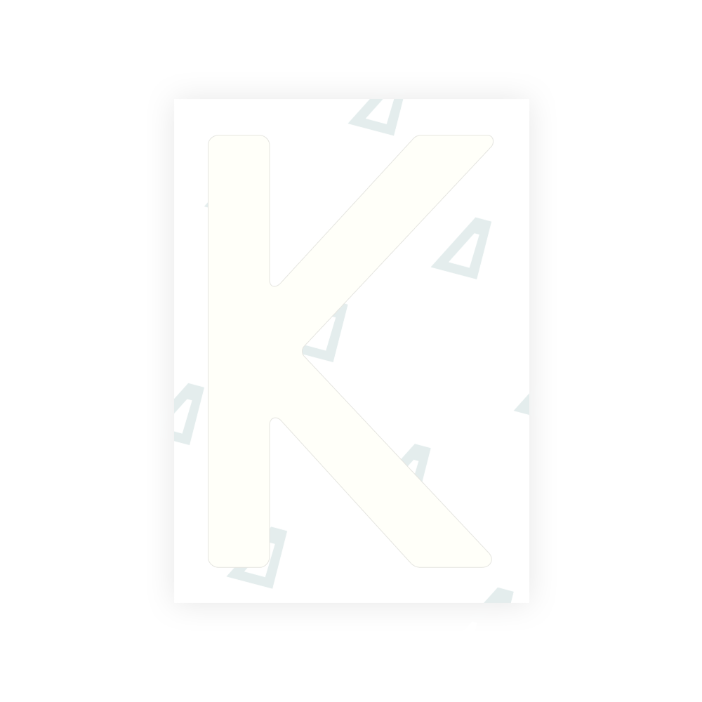 Alite Nanofilm for Poland (Wide) license plates - Symbol "K"