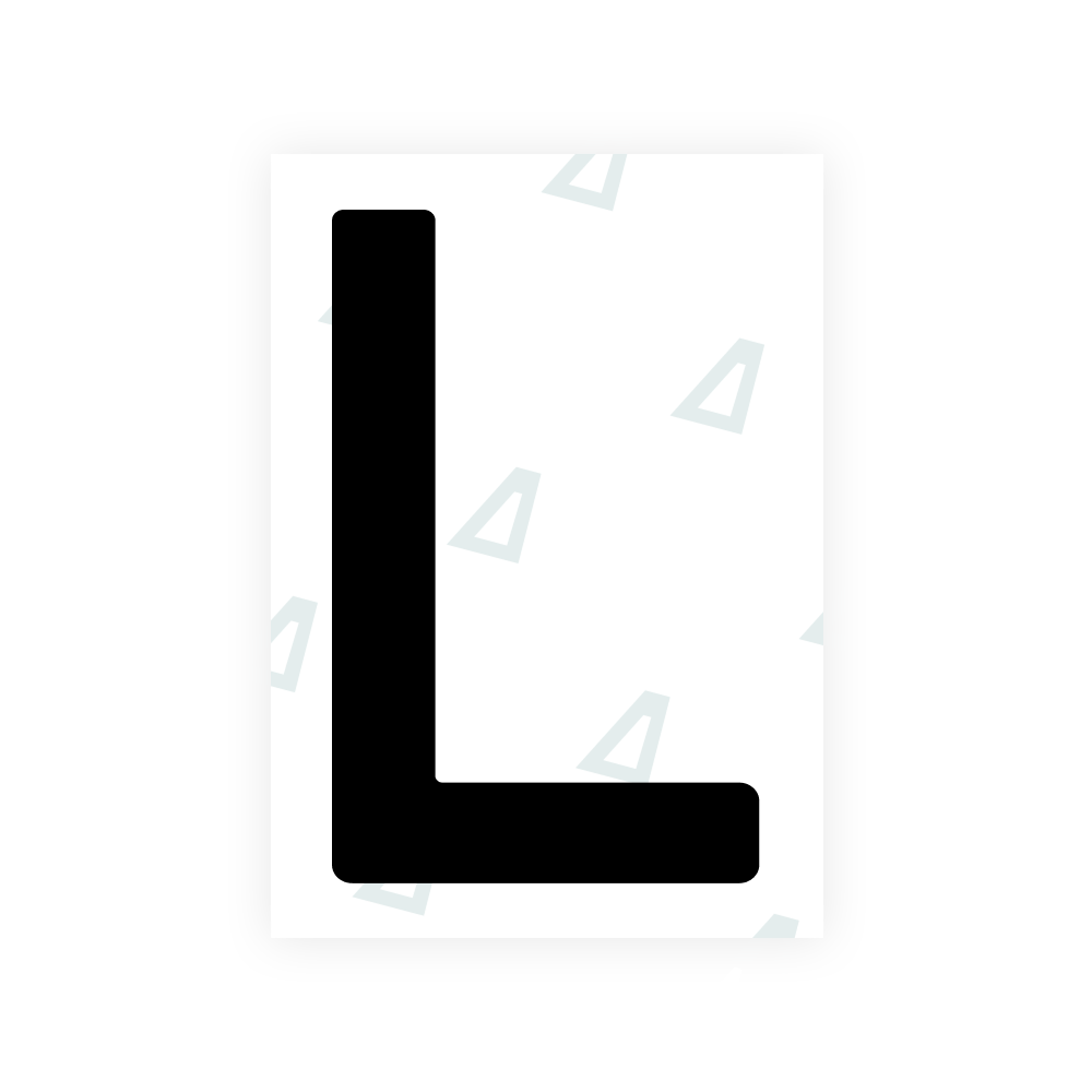 Alite Nanofilm for Poland (Wide) license plates - Symbol "L"