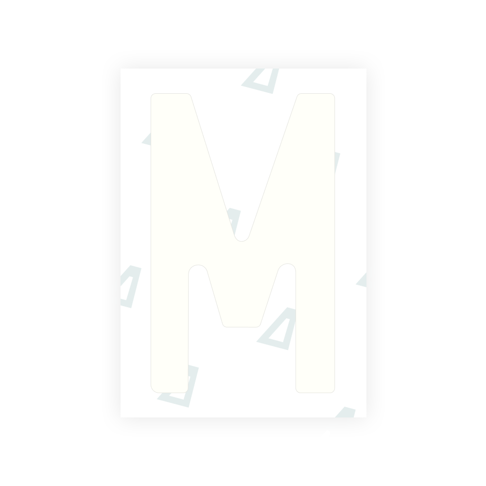 Alite Nanofilm for Poland (Wide) license plates - Symbol "M"
