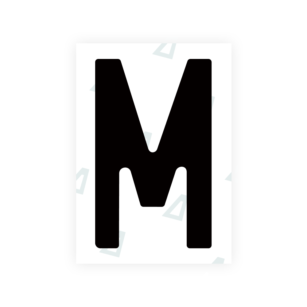 Alite Nanofilm for Poland (Wide) license plates - Symbol "M"