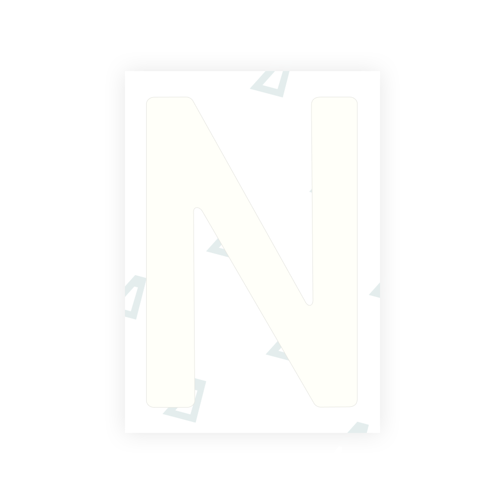 Alite Nanofilm for Poland (Wide) license plates - Symbol "N"