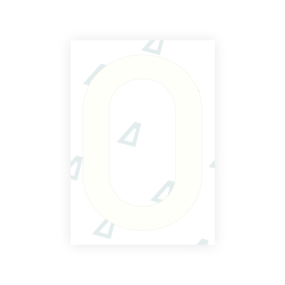 Alite Nanofilm for Poland (Wide) license plates - Symbol "O"