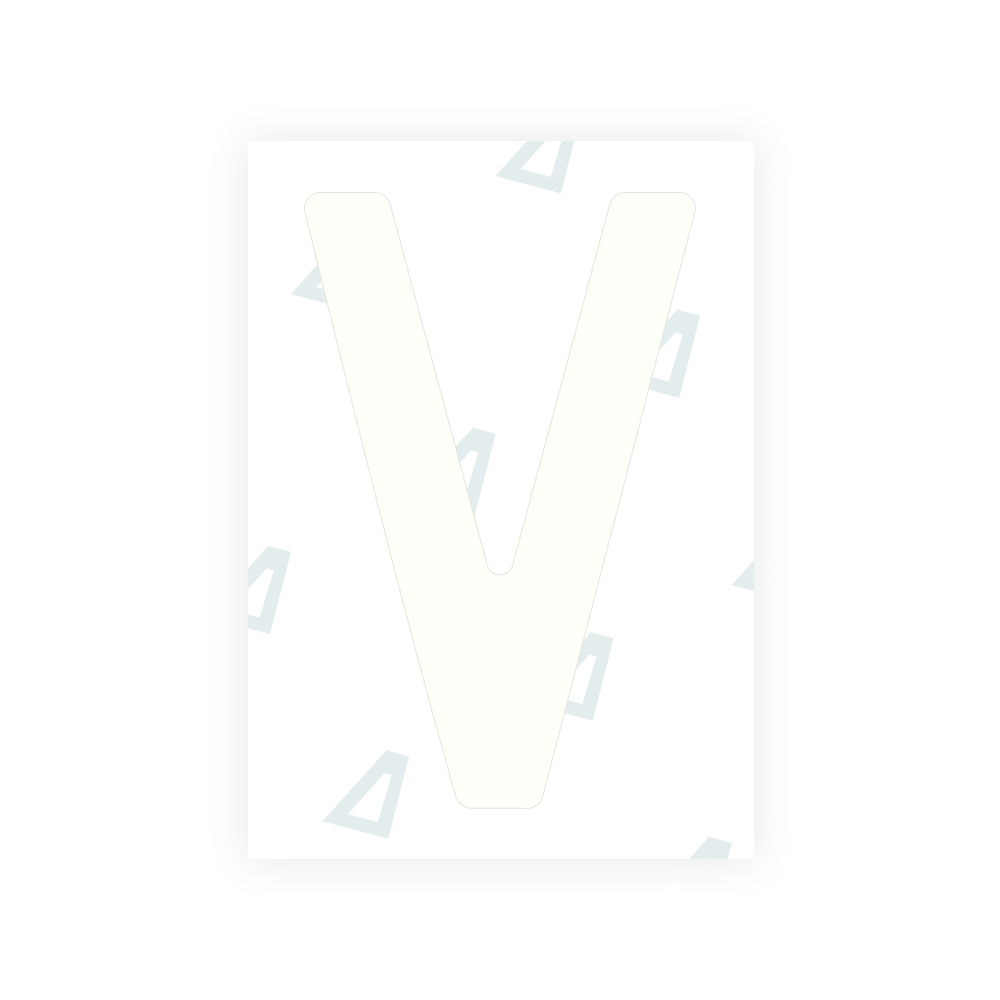 Alite Nanofilm for Poland (Wide) license plates - Symbol "V"