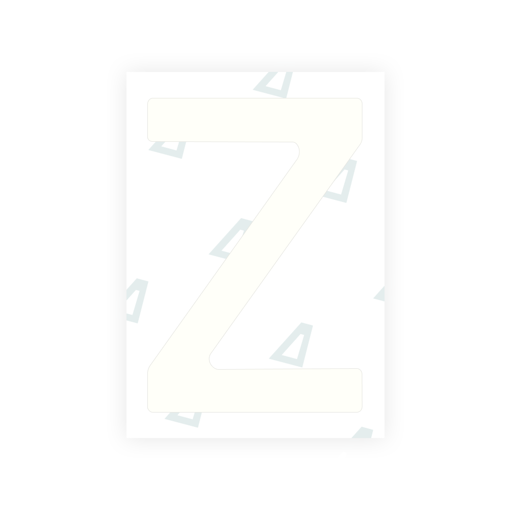 Alite Nanofilm for Poland (Wide) license plates - Symbol "Z"